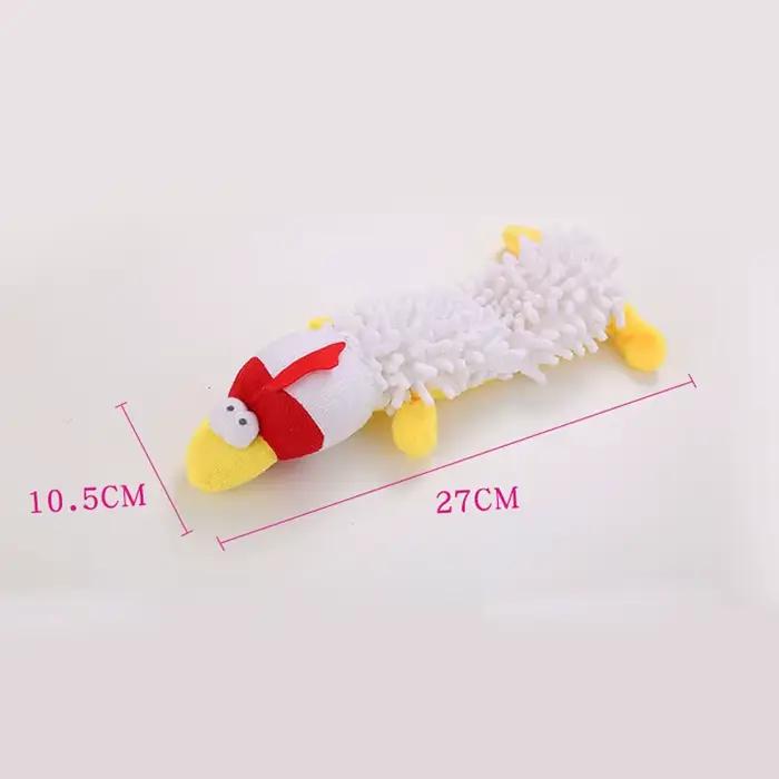 Jouet en peluche Durable pour chien de compagnie, en forme d'animal avec grinçant pour petits chiens