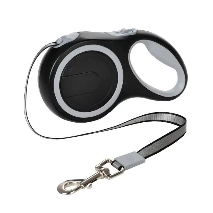 Laisse longue et solide pour animaux de compagnie pour grands chiens, en Nylon Durable, rétractable,