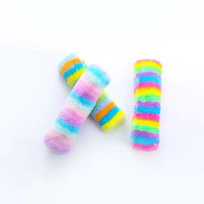 Oreiller en peluche pour chat, jouet avec catnip, papier sonore, résistant aux morsures, jeu interac
