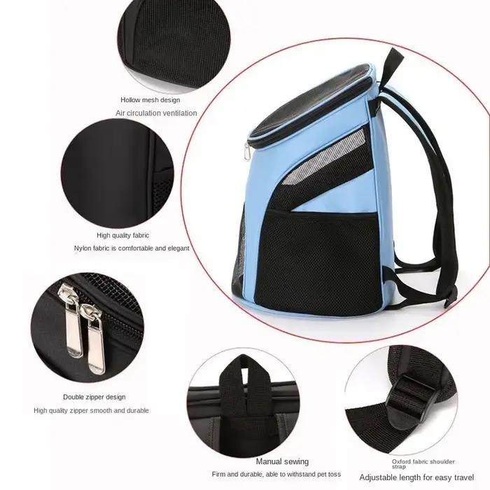 Sac de transport pliable pour chat, Double épaule, Portable, produits pour animaux de compagnie, voy