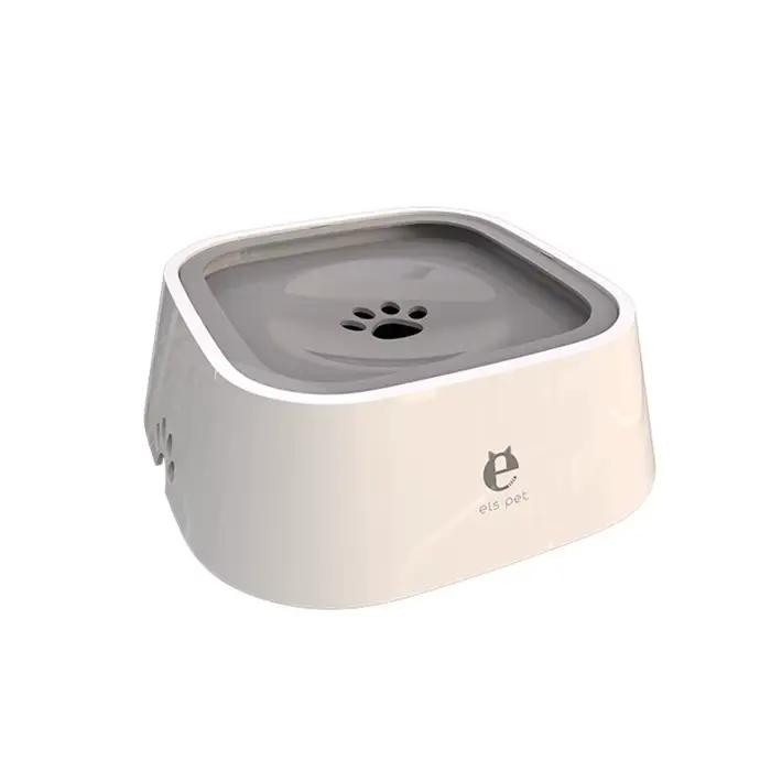 Bol flottant pour chien, abreuvoir à eau, bouche non humide, éclaboussures d'eau pour chats et chien