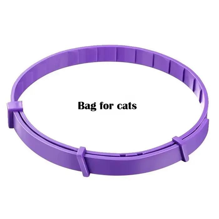 Collier apaisant aux phéromones pour chien et chat, soulage l'anxiété, réglable et confortable, pour