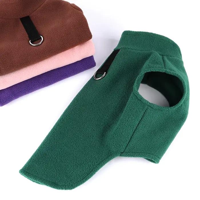 Vêtements doux pour chiens gilet chaud chiot chiens gilet cape vêtements d'hiver pour animaux de com
