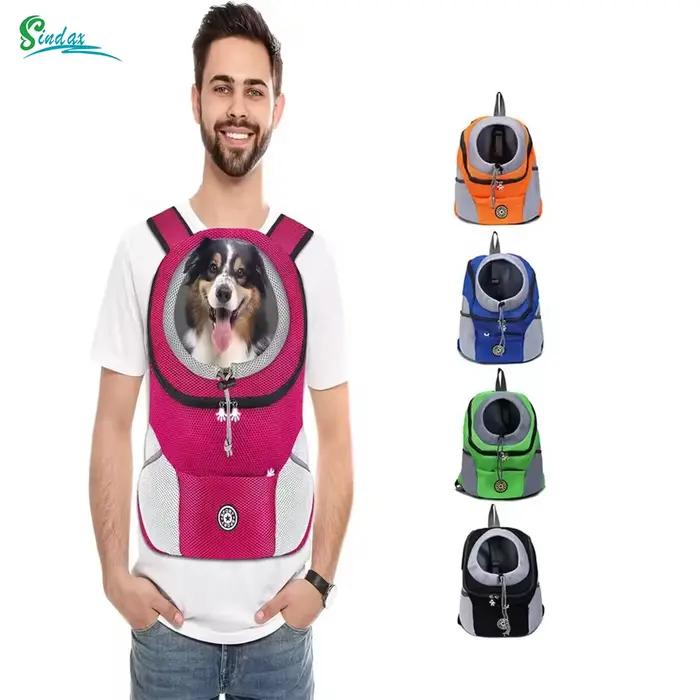 Sac de Transport pour chien, sac à dos de Transport pour petits chiens, voyage respirant, porte-cupp