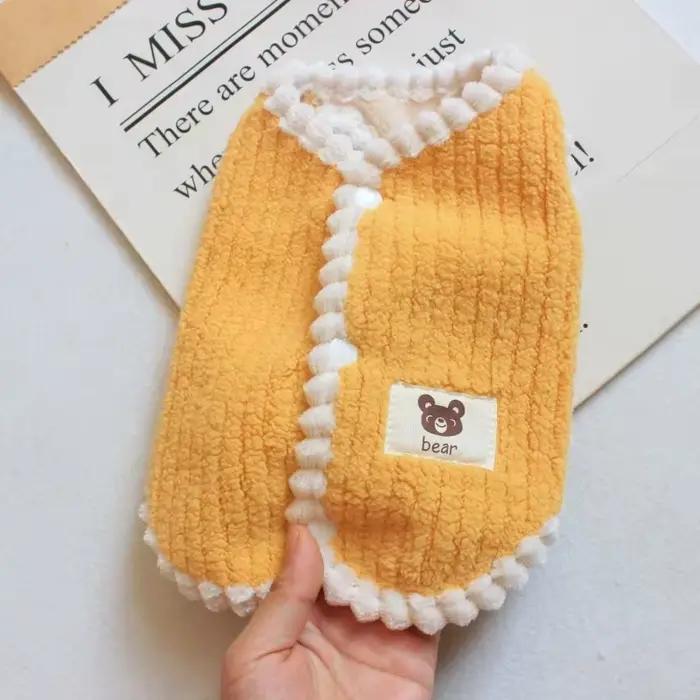 Manteau d'hiver chaud pour chien, vêtements en polaire douce pour animaux de compagnie, pour petits 