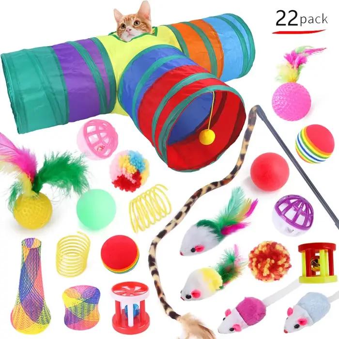 Jouets de variété pour chat, jouet pour chat, jouet pour chat, anciers de chat drôle, souris en sisa