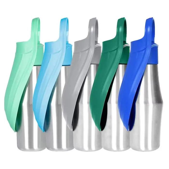 Bouteille d'eau de voyage pour animaux de compagnie de 750ML bouteille d'eau Portable pour chien pou