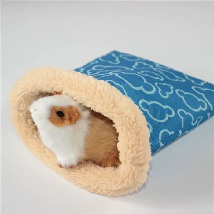 1 PC couleur aléatoire petit animal de compagnie Hamster cochon d'inde petit nid animal de compagnie