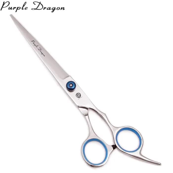 Purple Dragon-Ciseaux de toilettage pour chiens, cisailles droites, cisailles amincissantes, cisaill