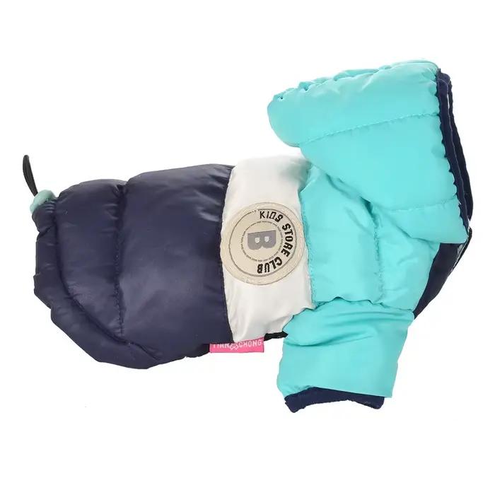 Vêtements d'hiver épais pour chiots, veste en coton brillante pour chien, manteau imperméable pour a
