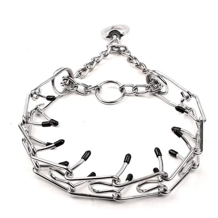 Collier d'entraînement efficace pour chien, avec pointes en caoutchouc confortables, collier anti-ét