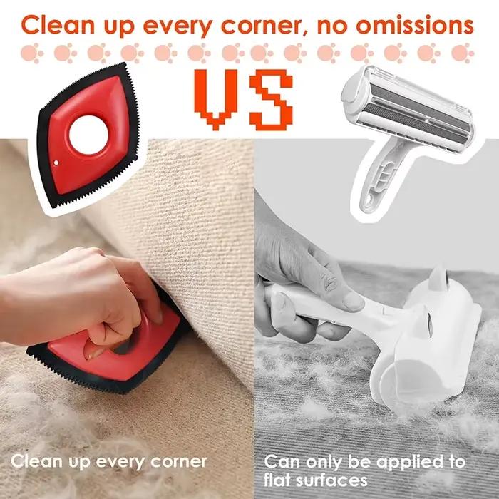 Peigne épilateur pour animaux de compagnie, 4 Modes, brosse pour chien et chat, outil de nettoyage, 