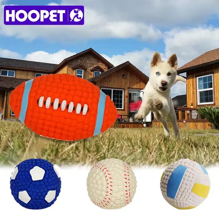 Jouets pour animaux de compagnie Iksqueak pour chiens, jouets pour chiots, football de tennis intére