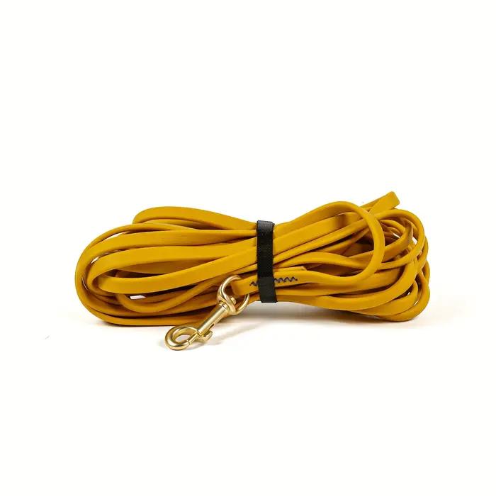 Laisse pour chien de 1,5 m, imperméable, facile à nettoyer, super longue, mains libres, robuste, pou