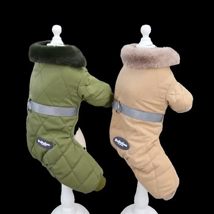 Combinaison épaisse et chaude pour chiens, vêtements d'hiver pour animaux de compagnie, manteau Chih