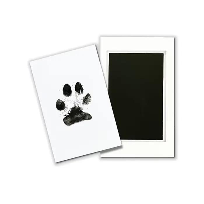 Kit d'encre imprimé patte de chien et chat, tampon sûr, Non toxique, empreintes de bébé, douche pour
