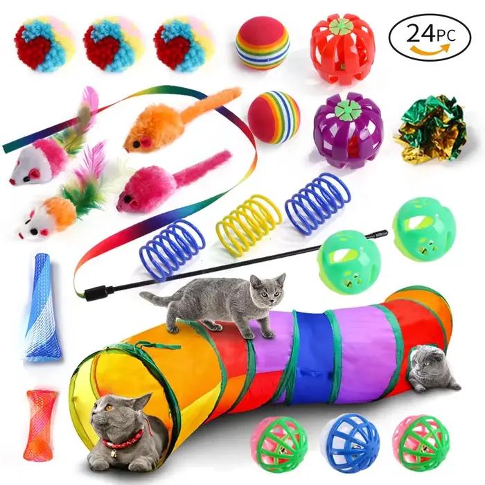 Jouets de variété pour chat, jouet pour chat, jouet pour chat, anciers de chat drôle, souris en sisa