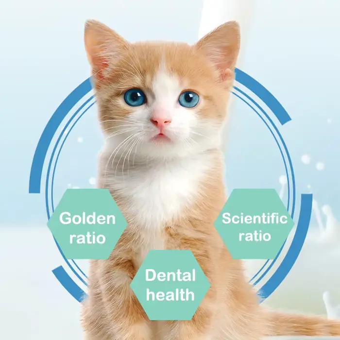 60 bâtons de meulage des dents d'herbe de chat, collations pour animaux de compagnie, élimination de