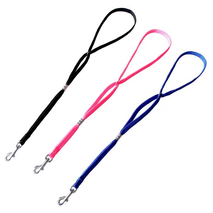 Noose de toilettage pour animaux de compagnie, laisses à boucle de retenue en Nylon, corde fixe régl
