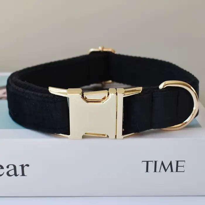 Collier pour chien souple de créateur unique, colliers réfléchissants et de style western pour chiot