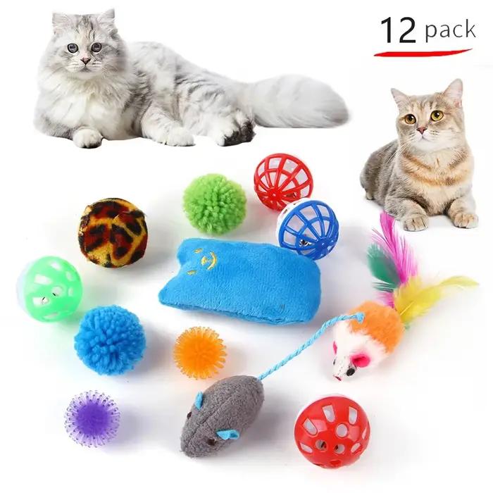 Jouets de variété pour chat, jouet pour chat, jouet pour chat, anciers de chat drôle, souris en sisa