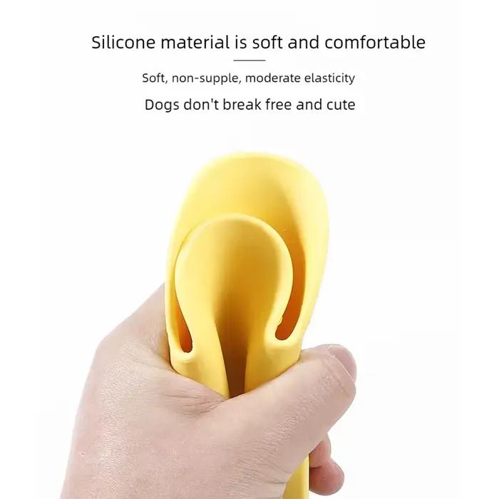 Muselière pour chien en silicone souple et sûre – Anti-morsure, Anti-aboiement, pour chiens de petit