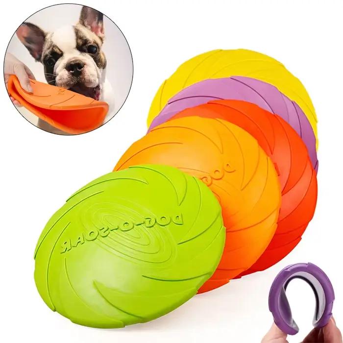 TPR – jouet d'entraînement pour grands chiens, disques volants, jouets interactifs pour animaux de c
