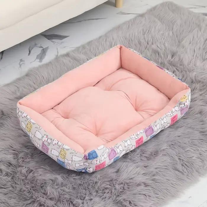Maison chaude pour chien, nid doux, grands paniers de lit pour chien, niche d'automne et d'hiver pou