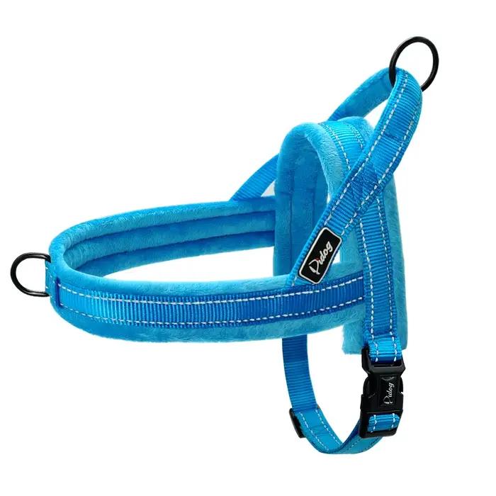 Harnais pour chien sans traction, grand harnais en Nylon réfléchissant pour animaux de compagnie, sa