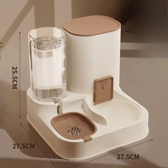 P Machine d'alimentation tout-en-un pour aliments et eau, distributeur d'alimentation, bol exquis po