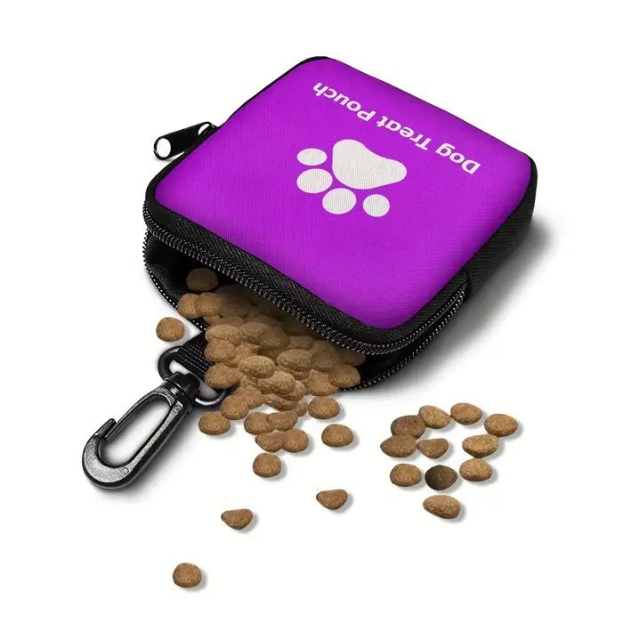 Pochette à friandises pour l'entraînement des chiens, sac à collations portable pour animaux de comp