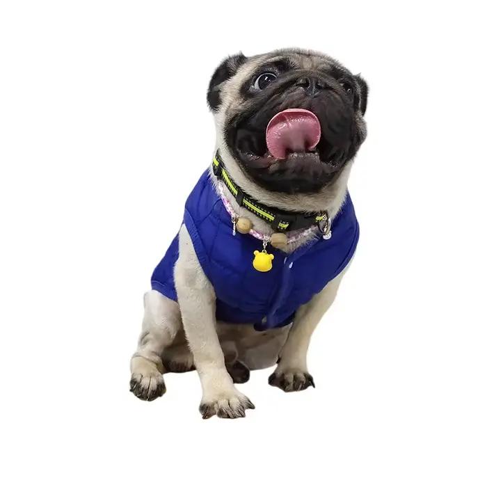 Veste d'hiver en coton pour animaux de compagnie, vêtements chauds pour chiens, manteau pour chiots,
