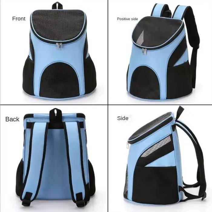 Sac de transport pliable pour chat, Double épaule, Portable, produits pour animaux de compagnie, voy
