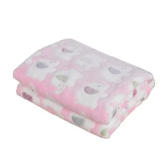 Couverture pour chien et chat en polaire douce et moelleuse, motif mignon, pour chiot, chaton, petit