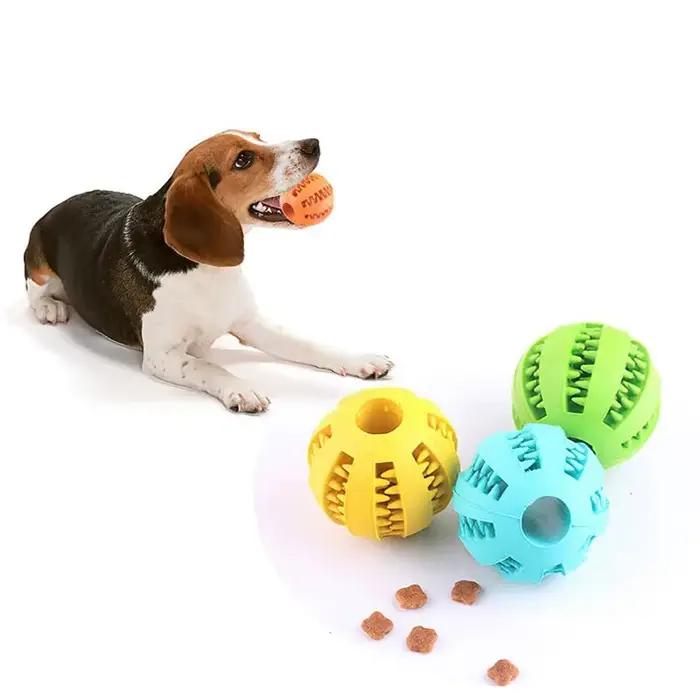 Balle de jouet pour chien, boule de jouet non toxique résistante aux morsures pour chiens de compagn