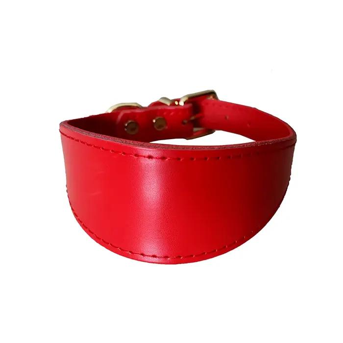Collier de chien de compagnie en peau de vache, collier réglable Durable pour petits/moyen chiens Gr