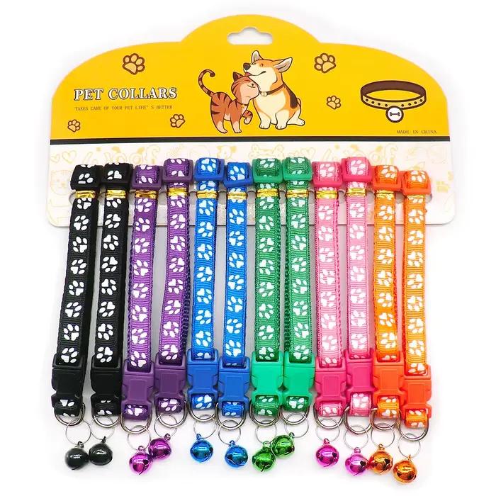 Colliers Anti-perte pour chiens, 12 pièces, mélange de couleurs, pour animaux de compagnie, chat, ch