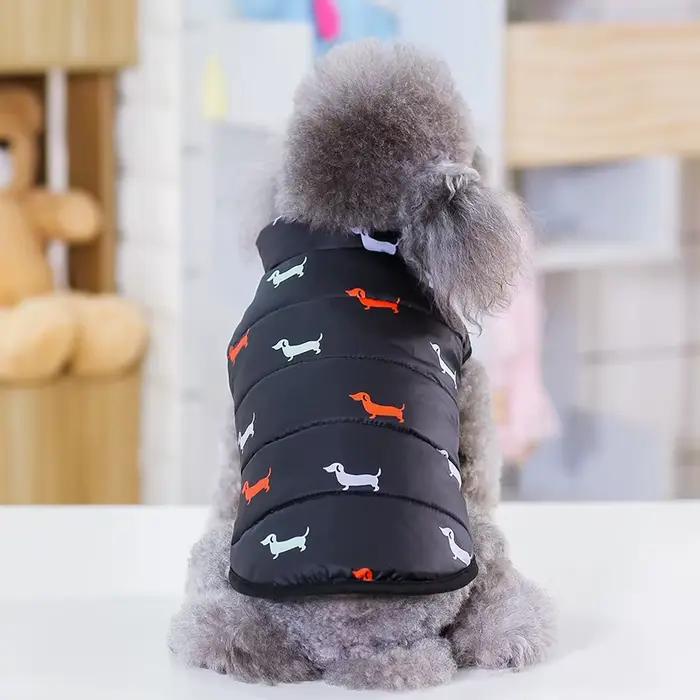 Chien de compagnie hiver manteau doux petit chien vêtements chaud chien veste chiot tenue chien mant