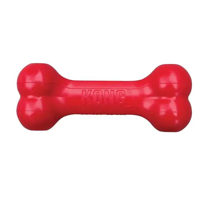 Jouet pour grand chien KONG - Extreme Goodie Bone, os en caoutchouc durable pour chiens qui mâchent 