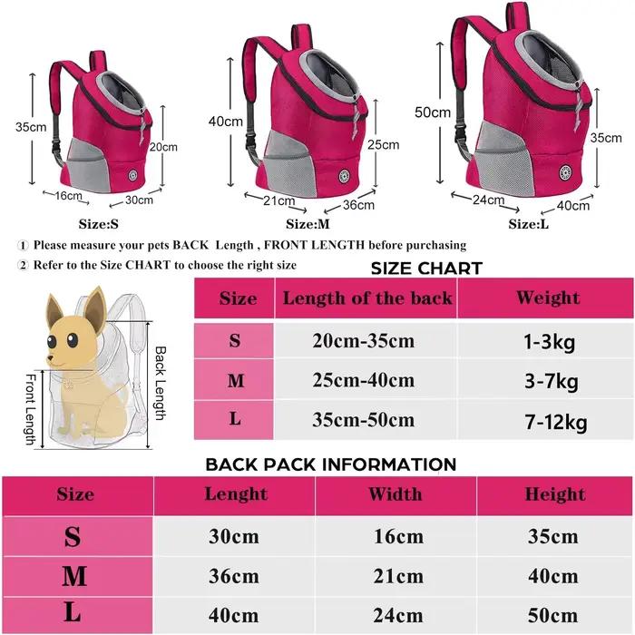 Sac de Transport pour chien, sac à dos de Transport pour petits chiens, voyage respirant, porte-cupp
