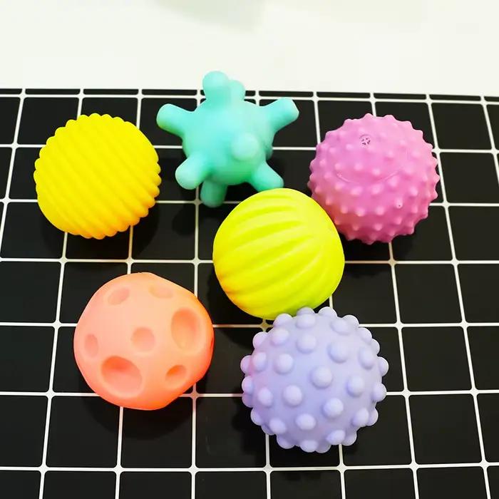 Balle à mâcher avec couinement pour petits chiens, jouets pour animaux de compagnie, diamètre 6cm, b