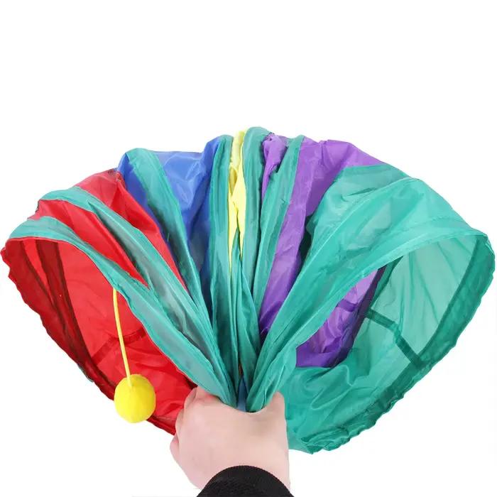 Jouet tunnel pliable pour animal de compagnie, tube de tunnel de jeu ennuyé pour chiot, chaton et la
