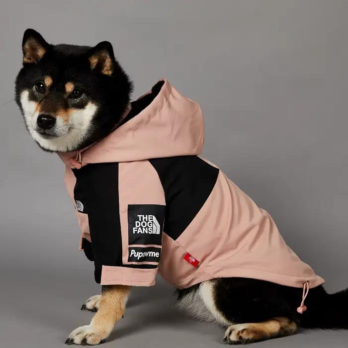 Vêtements pour chiens imperméable pour petits et grands chiens manteau coupe-vent bouledogue françai