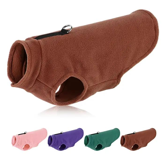 Vêtements doux pour petits chiens, gilet d'hiver pour animaux de compagnie, polaire chaude, vêtement