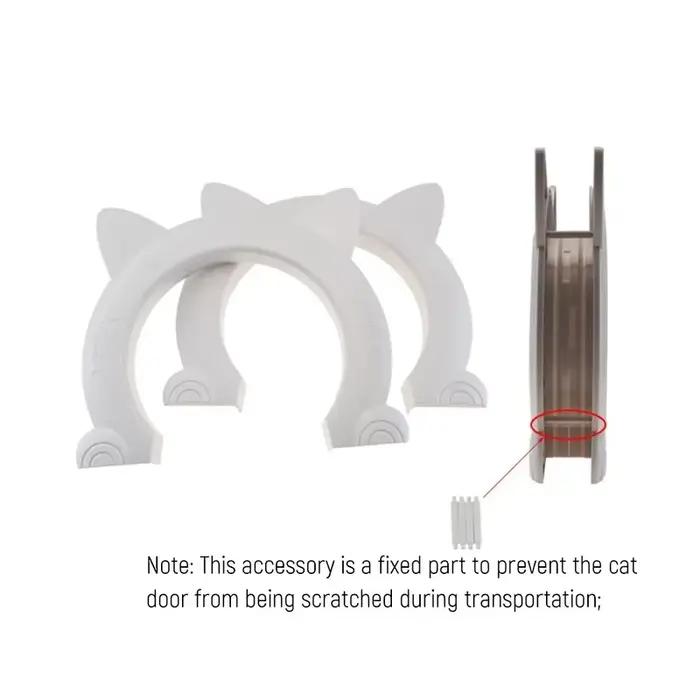 Porte pour chat chien trou Direction d'accès jouet contrôlable pour l'entraînement des animaux de co