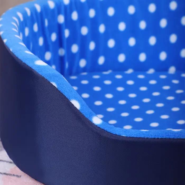 Lit pour chats, tampon éponge à pois, accessoires pour chiens, maisons et habitats, maison pour anim