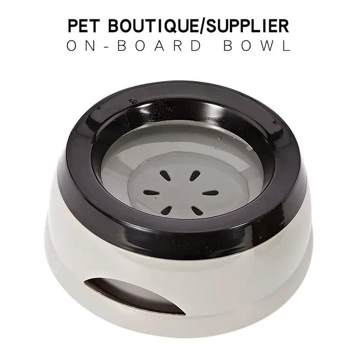 Bols flottants pour chiens de compagnie, bouche non mouillante, bol pour chat, sans déversement, dis