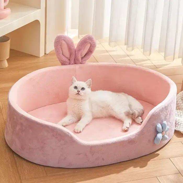 Canapé pour chien, accessoires pour chiens, lit, grands chats, lits pour animaux de compagnie, panie