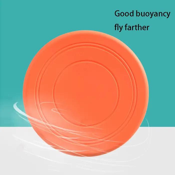 Soucoupe volante en Silicone, 7 couleurs, jouet amusant pour chien et chat, jeu pour chien, disques 