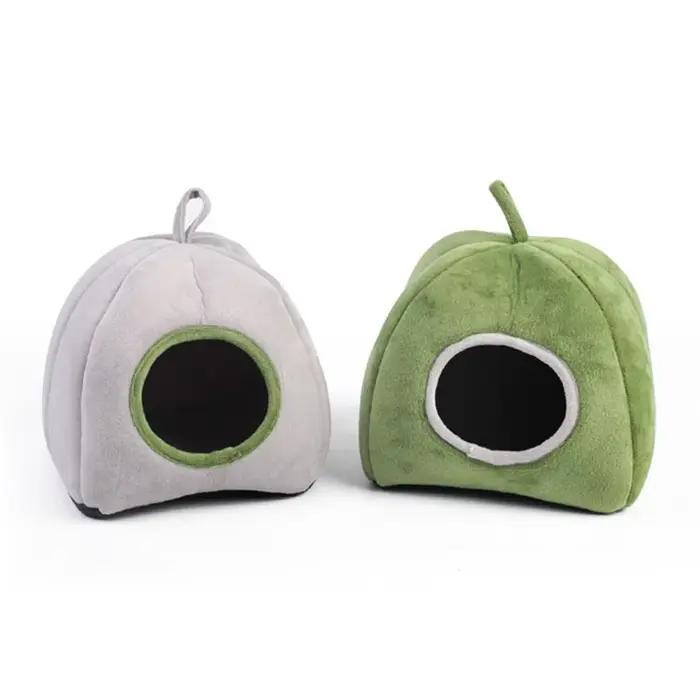 Furets hérisson peluche cochon d'inde chaud cachette confortable grotte lit Hamster maison tente pou